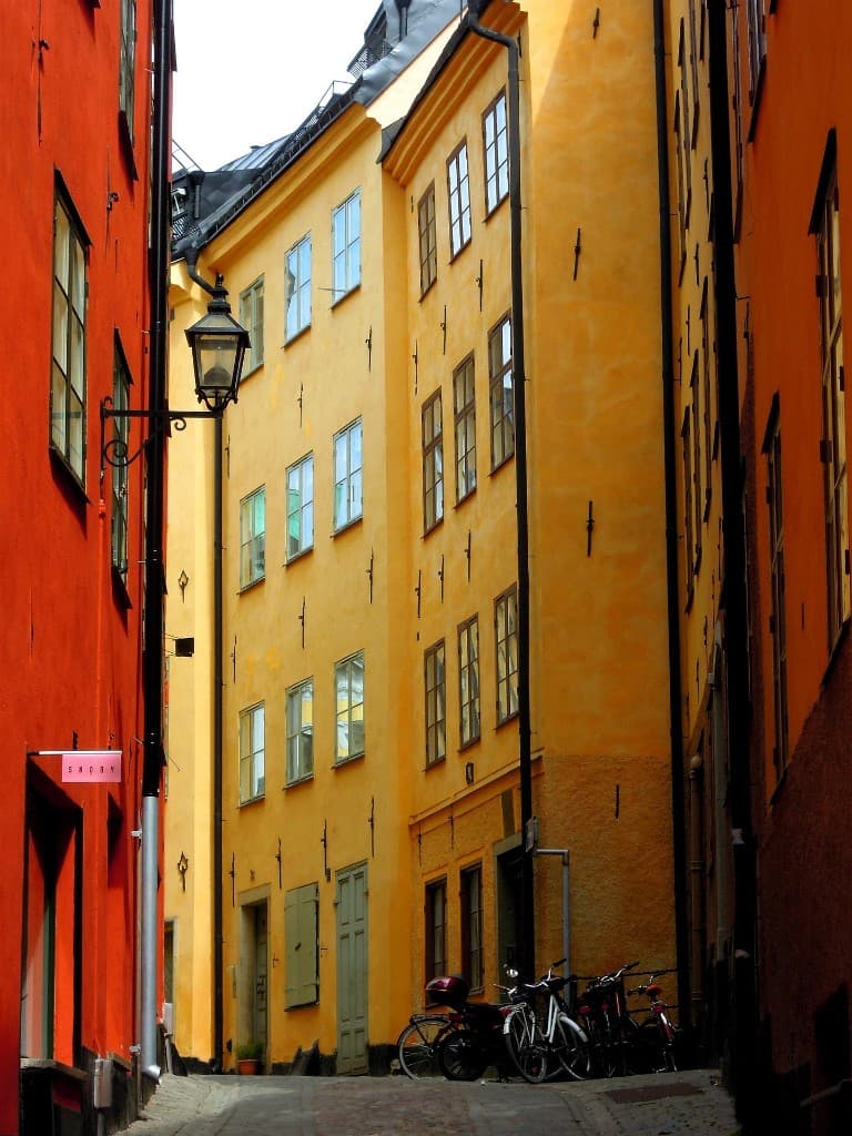 Gränd i Gamla stan, Stockholm